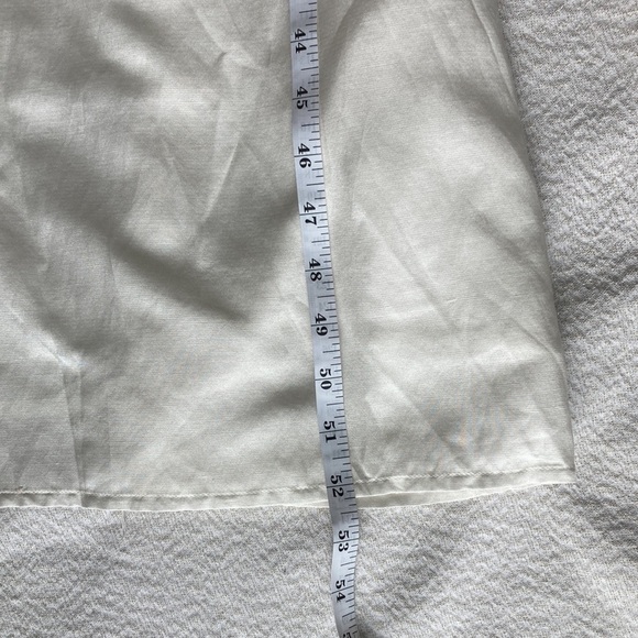 Lonely Off-white Strap Tie back Midi Dress Size 8 - Picture 8 of 11